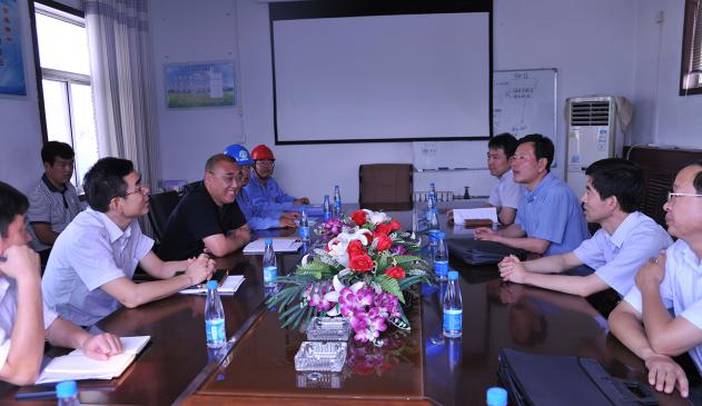 東營市委常委、秘書長李金昆率隊到集團公司視察
